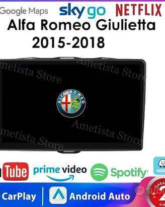 Autoradio CarPlay Android per Alfa Giulietta 15-18
