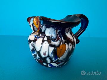 Piccola caraffa  in vetro di Murano, anni '60