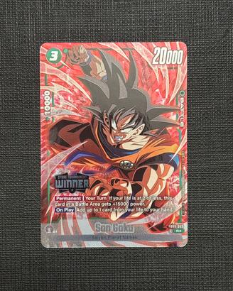 Goku store tournament winner