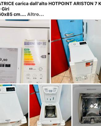 Lavatrice carica dall alto 7 kg ARISTON