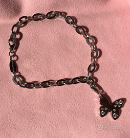 Bracciale con ciondolo a farfalla Nomination