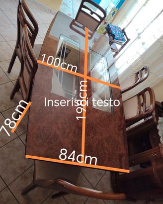 sala da pranzo moderna completta 