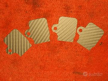 piastrine copri bobine T-Jet carbonio