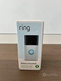 Ring videocitofono a batteria a batteria Alexa