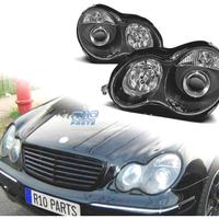 FARI PER MERCEDES CLASSE C W203 00-04 FONDO NERO