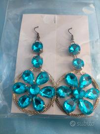 TRITTICO DI ORECCHINI VINTAGE ANNI 70