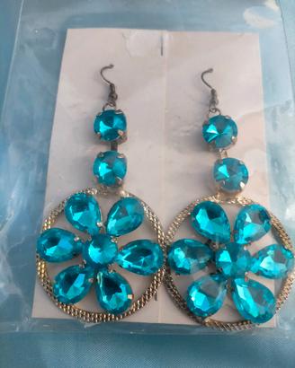 TRITTICO DI ORECCHINI VINTAGE ANNI 70