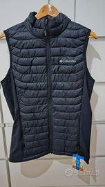 Columbia piumino smanicato Nero Tg.S NUOVO