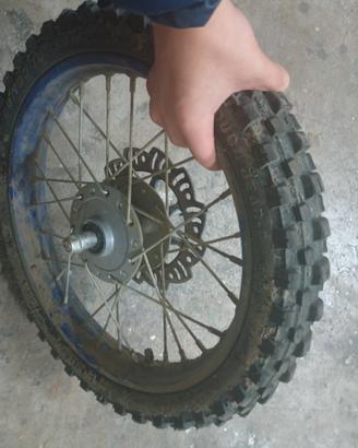 ruota pit bike 125