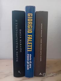 Set Tre Romanzi Narrativa Italiana