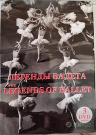 3 DVD-Video "The legends of ballet" (Cofanetto)