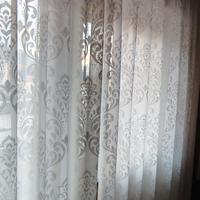 Tende da salotto ricamate