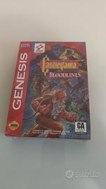 Castlevania bloodlines SEGA Genesis cartonato CIB