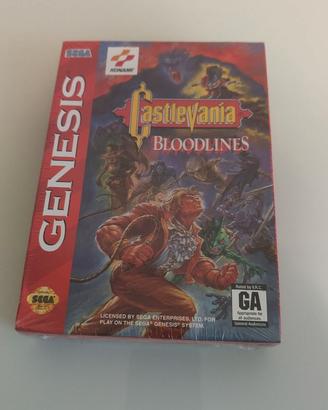 Castlevania bloodlines SEGA Genesis cartonato CIB