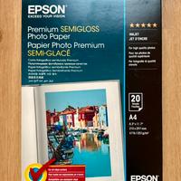 Premium Semi-Gloss Photo Paper - A4 - 20 Fogli