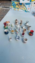 Lotto Misto Vasetto Anforetta Souvenir Ceramica Ca