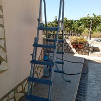 Scaletta per piscina fuori terra 