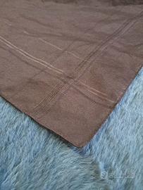 Foulard Marrone 100% Poliestere / Scialle Leggero