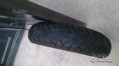 Gomma pneumatico moto usato160 60 18 dunlop