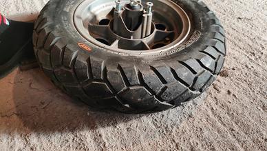 cerchio con gomma per buster mbk