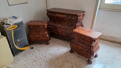 Set camera da letto stile barocco olandese – Comò 