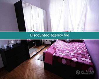 Stanza in appartamento di 166 m² a Milano