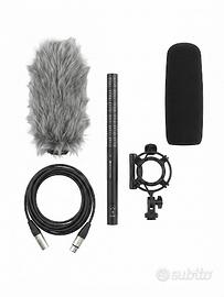 Sennheiser MKE 600 - Microfono  + Kit Antivento 