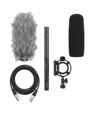 Sennheiser MKE 600 - Microfono  + Kit Antivento 