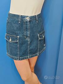 Minigonna jeans blu Onyx  tg. M/it 44