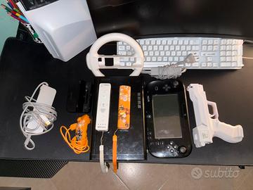 Wii u completa di accessori + 17 giochi
