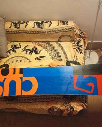 snowboarding tavola burton custom flying V 160 