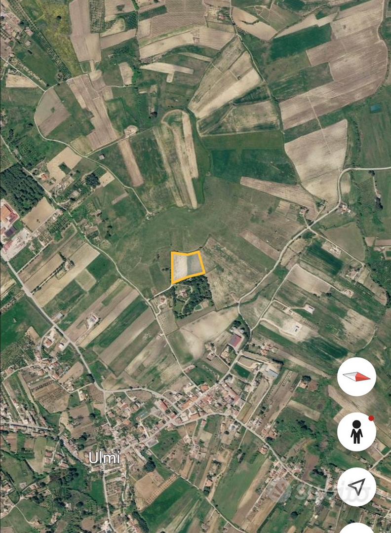 Terreno 0,6 ettari vigneto spalliera c/da Musita - Vista 2