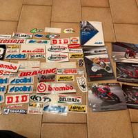 Adesivi moto e cataloghi