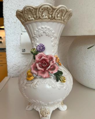 Capodimonte vaso ceramica