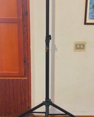 Cavalletto porta cassa audio