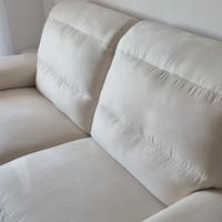 Divano DONDI SALOTTI microfibra bianco