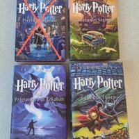 Collezione libri Harry Potter 2-3-4 Ed. Castello 