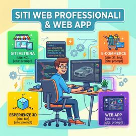 Realizzazione Siti Web Professionali e Web App