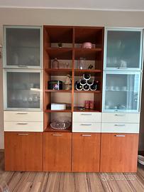 Mobile soggiorno 215x230x41 cm legno massello