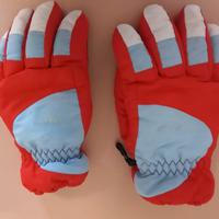 Guanti sci montagna rossi e blu bambino/bambina