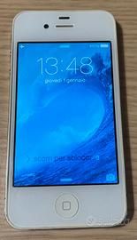 Iphone 4s bianco 32gb