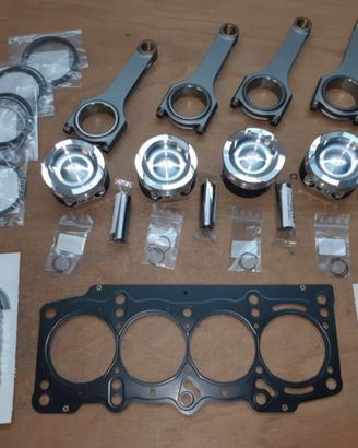 Pistoni e bielle stampati tuning abarth 1.4