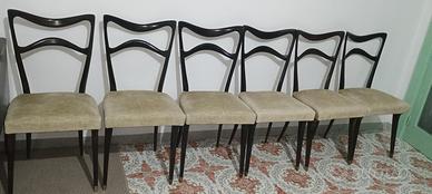 Sedia da pranzo Armonia in noce