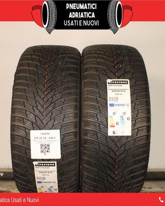2 Gomme NUOVE 245 45 R 18 Firestone SPED GRATIS