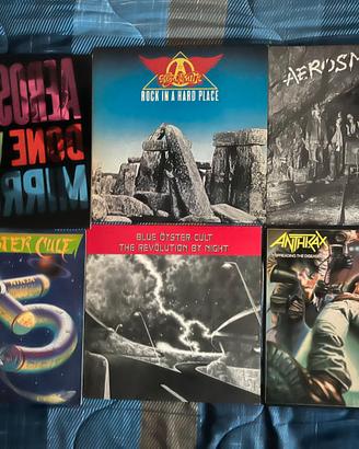 AEROSMITH - BLUE OYSTER CULT + ALTRI-LOTTO 10 LP