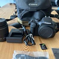 Canon EOS 1200d + custodia e accessori