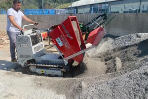 Motocarriola Rotair R 70 AE Laterizi Bitume Sabbia