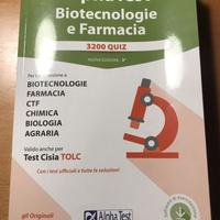 Alpha test Biotecnologie e Farmacia 3200 quiz