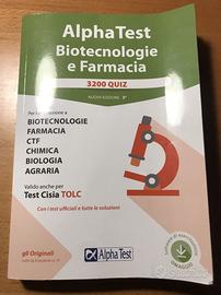 Alpha test Biotecnologie e Farmacia 3200 quiz