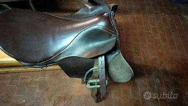 sella in cuoio